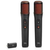 Jbl Ai Karaoke Mic. 2 X Wireless Microphone And 1 X Usb-C Ai Dongle Receiver, Built-In Ai Vocal Removal Features