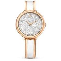 Swarovski Crystalline Bangle Watch - Rose Gold