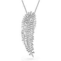 Swarovski Vienna Pendant And Brooch - Silver