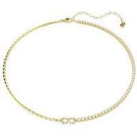 Swarovski Matrix Necklace - Gold