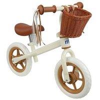 Move 10" Balance Bike With Basket And Tassels