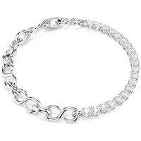 Swarovski Matrix Bracelet - Silver