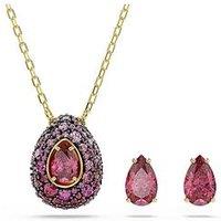 Swarovski Sublima Pear Cut Set - Red