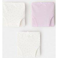 Mango Girls 3 Pack Knickers - Light Purple