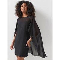 Lauren By Ralph Lauren Lavati Short Cocktail Dress - Black