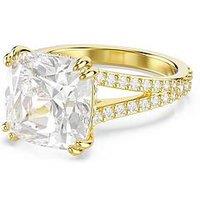 Swarovski Stilla Cocktail Ring - Gold