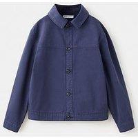 Mango Boys Heritage Jacket - Navy