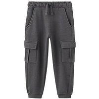Mango Younger Boys Cargo Joggers - Dark Grey