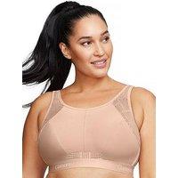 Glamorise 1068 Sport Bra - Cafe