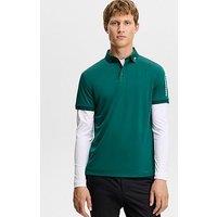 J Lindeberg Mens Golf Tour Tech Polo - Green