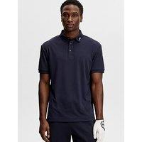 J Lindeberg Mens Golf Kv Polo - Navy