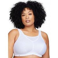 Glamorise 1066 Sport Bra (Second Sizes) - White