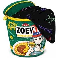 K-Pop Demon Hunters Zoey Ramen Shaped Cushion And Blanket Bundle