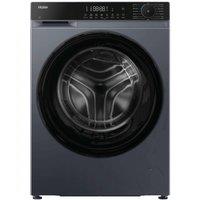 Haier X Series 5 Hw90Bp14357Gtuuk 9Kg Washing Machine With 1400 Rpm Spin, Wifi Connected, A Rated - Graphite