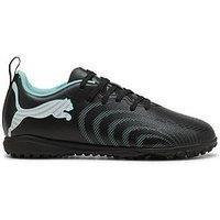 Puma Junior Future 9 Play Astro Turf Football Boots - Black