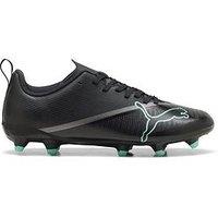 Puma Junior Ultra 7 Play Firm Ground Football Boots - Black