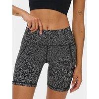 Sweaty Betty Women'S Supportive 6 Performance Cycling Shorts With Side & Zip Pockets - Black