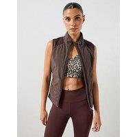 Sweaty Betty Runner'S High Gilet - Brown