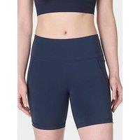 Sweaty Betty Womens Training Power 6 Inch Biker Shorts - Navy