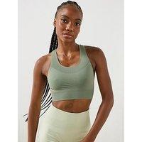 Sweaty Betty Womens Training Stamina Seamless Sports Bra - Green