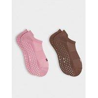 Sweaty Betty Women'S Trainer Gripper Socks 2 Pack