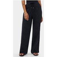 Sweaty Betty Womens Training Explorer Wide Leg 30 Inch Trouser - Black