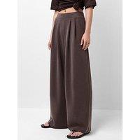 Sweaty Betty Sand Wash Wide Leg Trousers - Espresso Brown