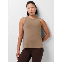 Sweaty Betty Womens Training Soft Flow Studio Tank Top - Brown