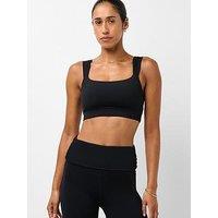 Sweaty Betty Womens Training Ultimate Studio Ruched Bra - Black