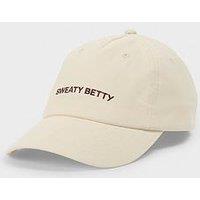 Sweaty Betty Womens Training Embroidery Cap - Beige