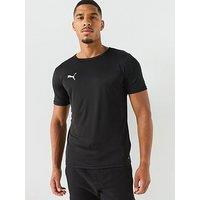 Puma Mens Football Team Rise Matchday Jersey - Black