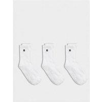 Sweaty Betty Womens Training Essentials Crew Socks 3 Pack - White