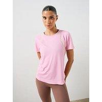 Sweaty Betty Womens Running Breathe Easy Mesh T-Shirt - Pink