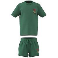 Adidas Originals Kids Toy Vehicle T-Shirt And Short Set - Green