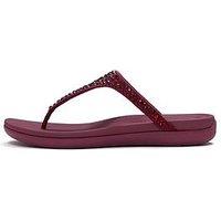 Fitflop Solay Mixed-Crystal Toe-Post Sandals