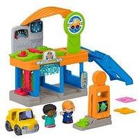 Fisher-Price Little People Little People Fillin' Fun Service Station Toddler Playset