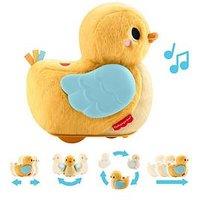 Fisher-Price 4-In-1 Cuddle & Crawl Duck Musical Activity Toy