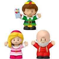 Fisher-Price Little People Little People Collector Elf Figure Set With Buddy, Bestest Friend & Santa Lt;/P>