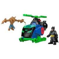 Imaginext Dc Super Friends Batcopter Vs Man-Bat Adventure Playset