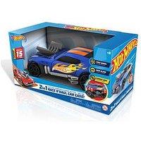 Hot Wheels 2 In 1 Race N Haul Storage Case - Blue
