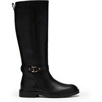 Clarks Previa Bit Leather High Boot - Black