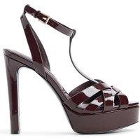Aldo Borneolaan Platform Ankle Strap Heel - Red