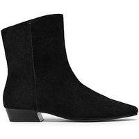 Clarks Kelso Top Suede Boot - Black