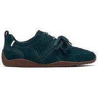 Clarks Meridor Lace Trainer - Teal