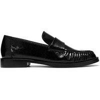 Clarks Straven2 Step Black Patent Loafter