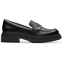 Clarks Orinoco3 Edge Leather Loafer - Black