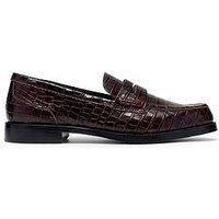 Clarks Straven2 Penny Brown Croc