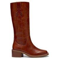 Clarks Digby Ranch Leather Premium Boot - Brown