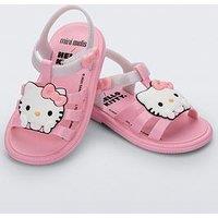 Mini Melissa Girls' Hello Kitty Jelly Sandals - Pink