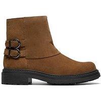 Clarks Orinoco3 Trim Buckle Boot - Brown